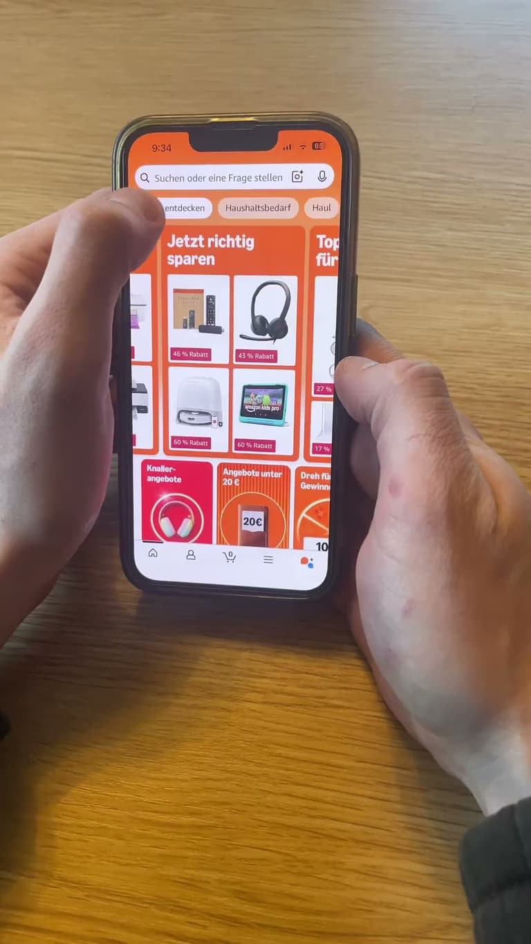Amazon, Spokesperson · UGC Video vom UGC Creator Benjámin Ágel